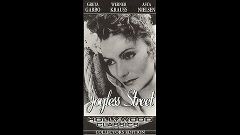 Movie From the Past - Joyless Street - 1925