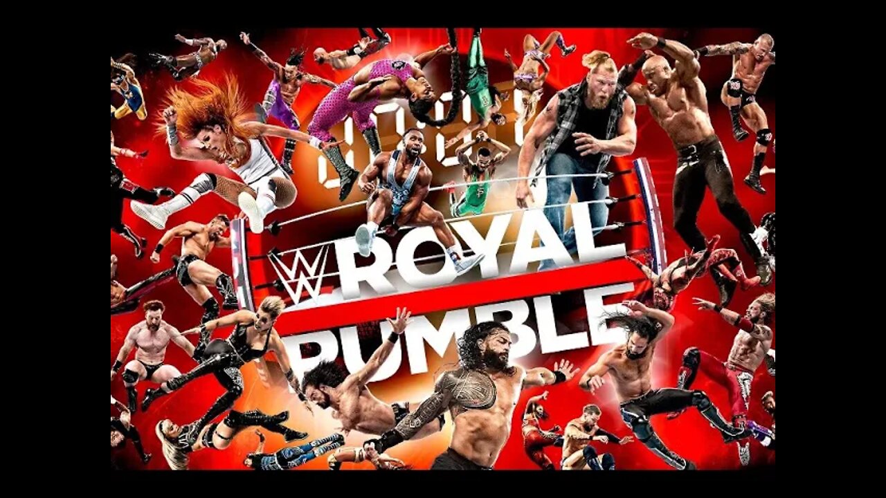 WWE ROYAL RUMBLE 2022 : GET HYPED