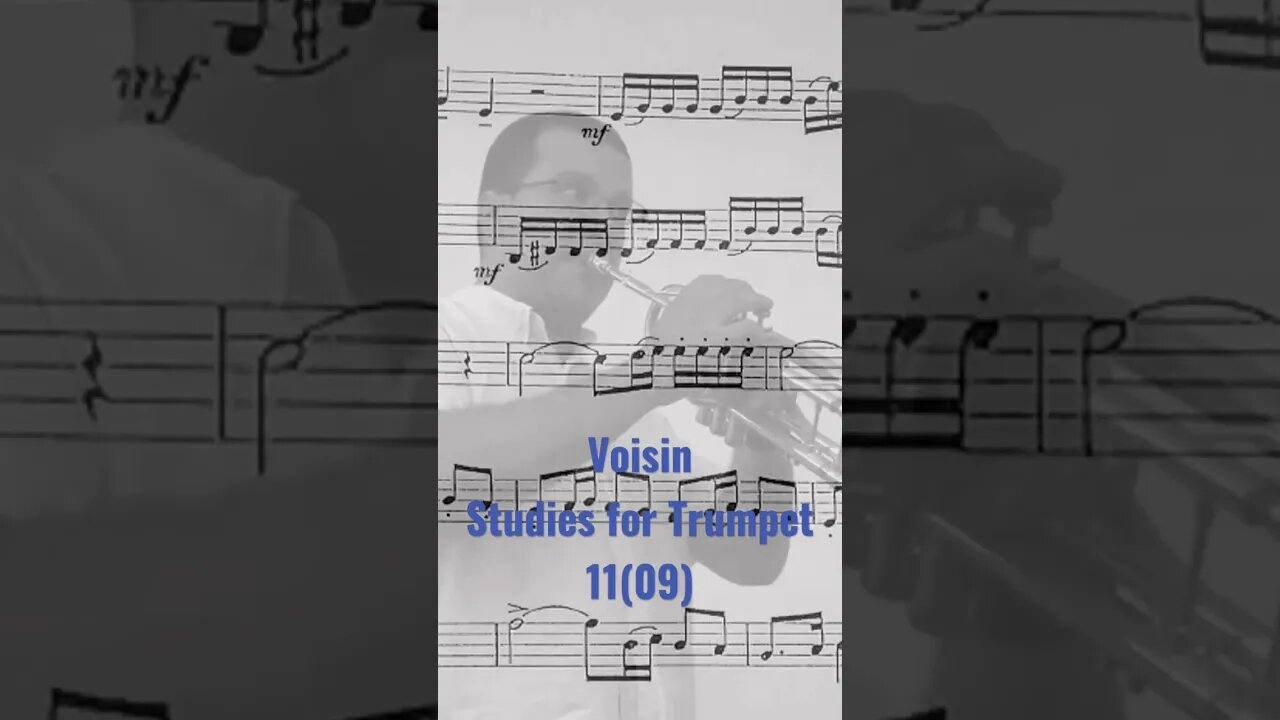 [TRUMPET ETUDE] Voisin 11 Estudos para trompete - #09 por Helder Passinho Jr.