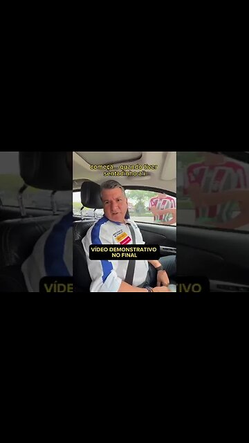 Perigo de colocar os pés para cima em veículo com air bag.