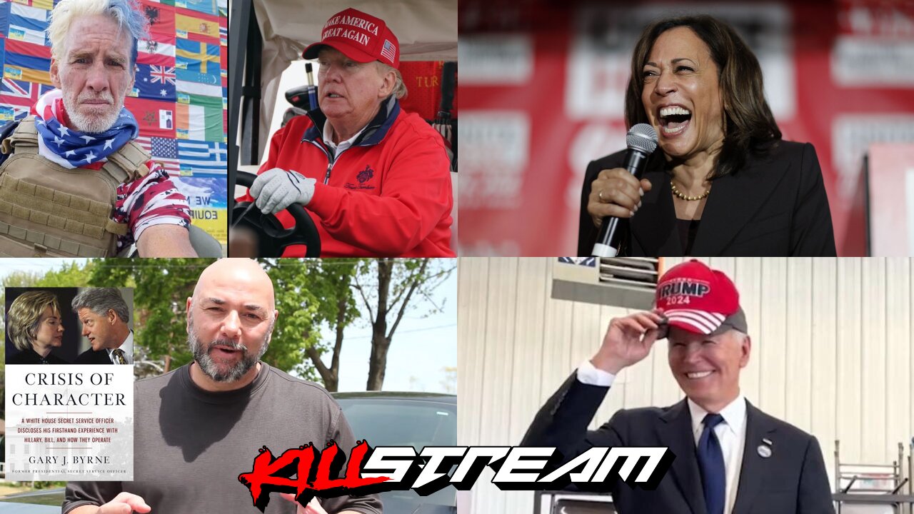 KILLSTREAM: FORMER SECRET SERVICE AGENT GARY BYRNE ON TRUMP ALMOST GETTING KILLED AGAIN + MORE