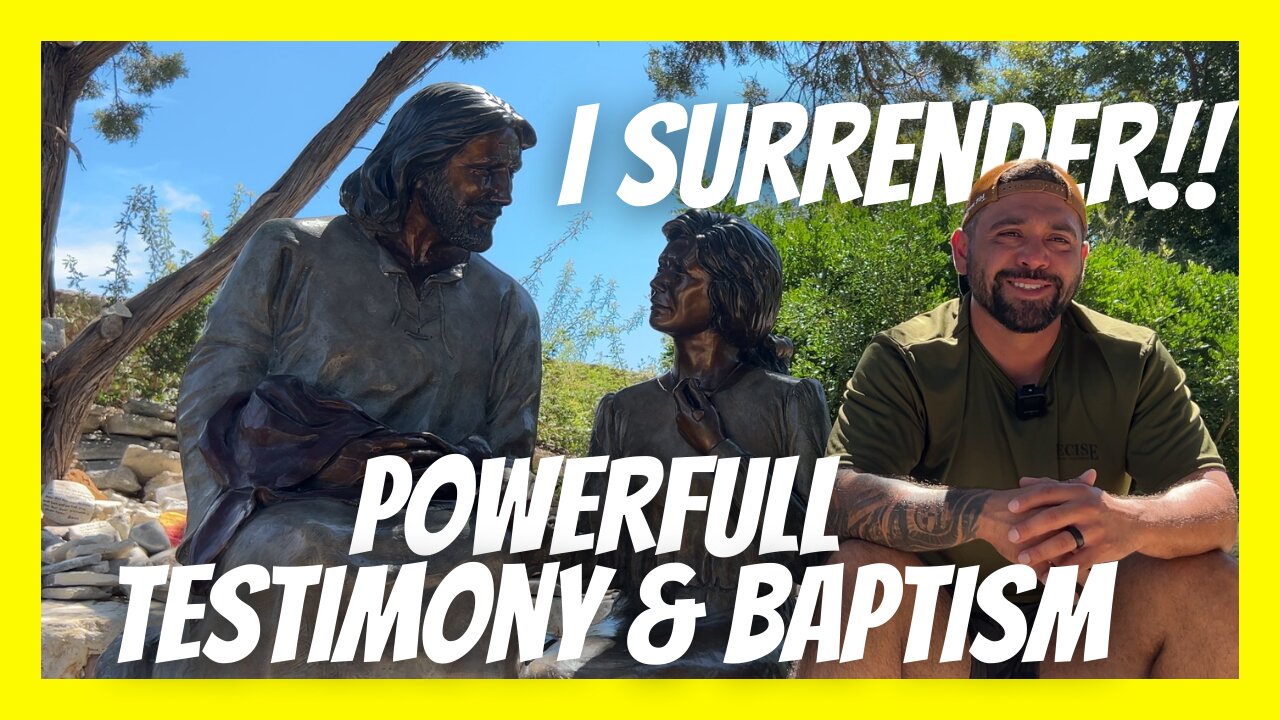 A POWERFULL TESTIMONY & BAPTISM THAT WILL CHANGE YOUR LIFE