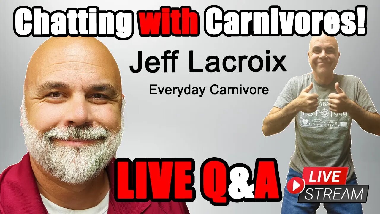 Jeff's Carnivore Journey LIVE & QA