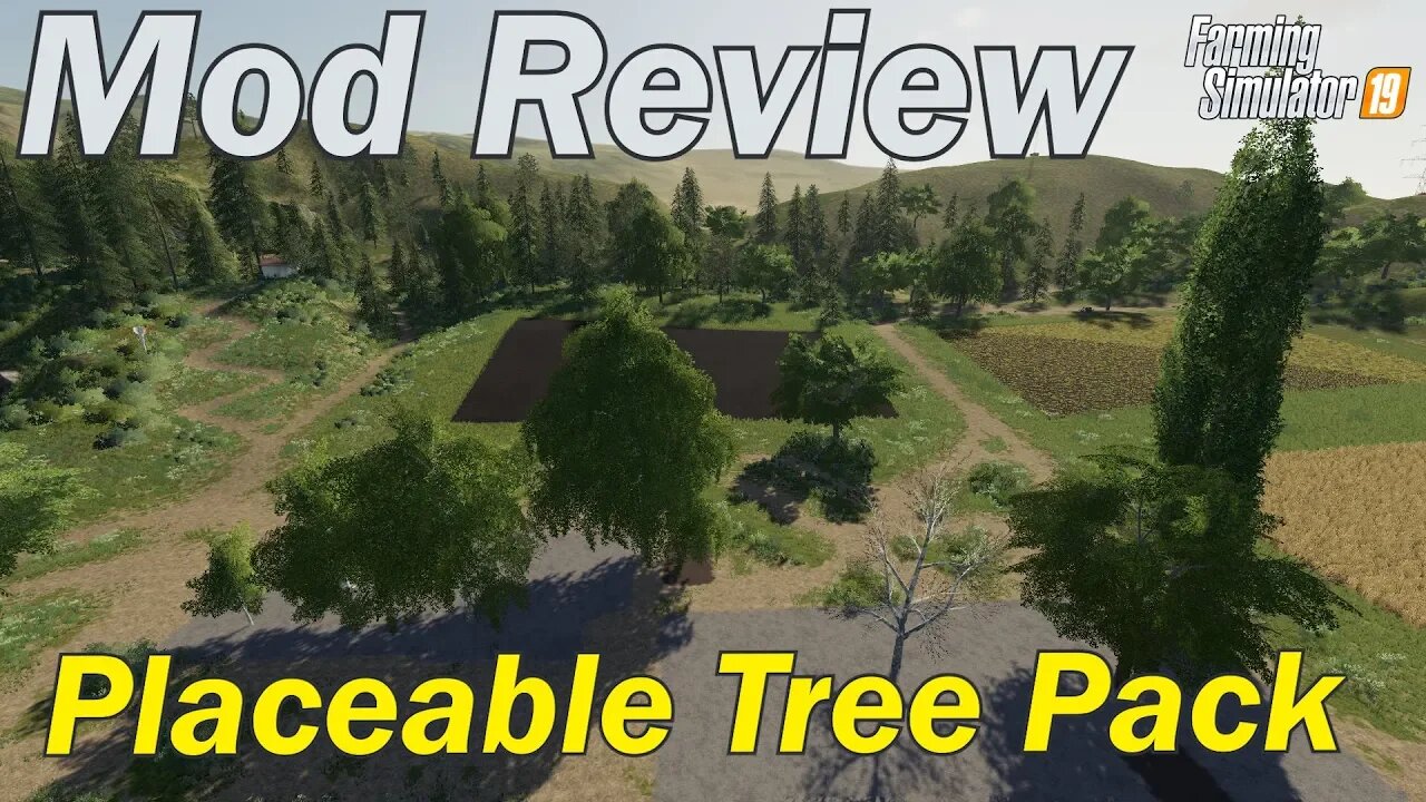 Mod Review - Placeable Tree Pack