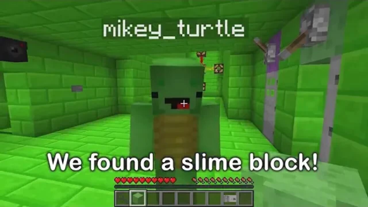 Saving ~ Mikey ~ From ~ Slime ~ Prison in Minecraft!