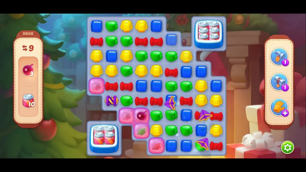 Playrix Homescapes Gameplay Walkthrough Level 9806