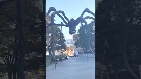 The GIANT Spider in Roppongi Hills