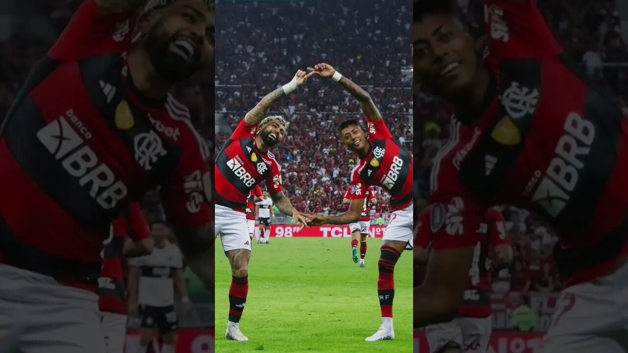 FLAMENGO VENCE O PRIMEIRO JOGO DA OITAVAS DA COPA LIBERTADORES