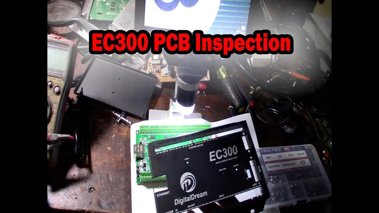 DigitalDream EC300 Mach3 controller PCB inspection possible axis hack EC500 Novusun