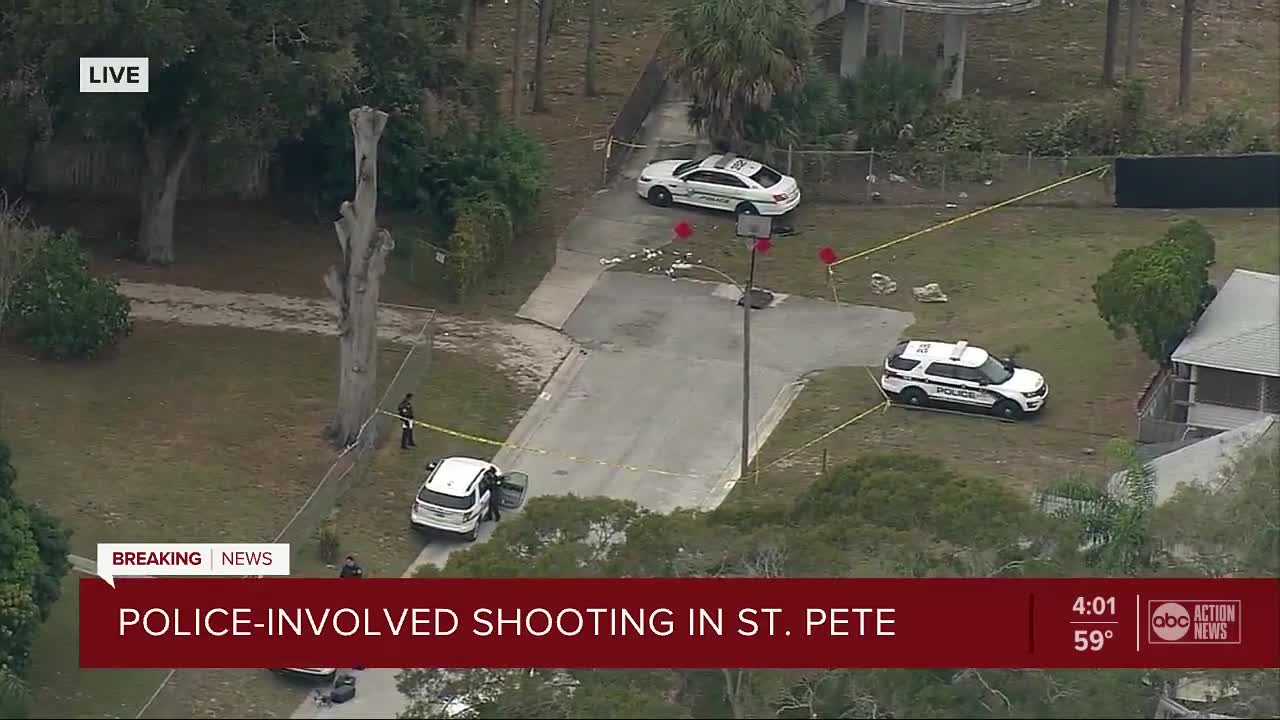 Police shoot knife-wielding man in St. Pete