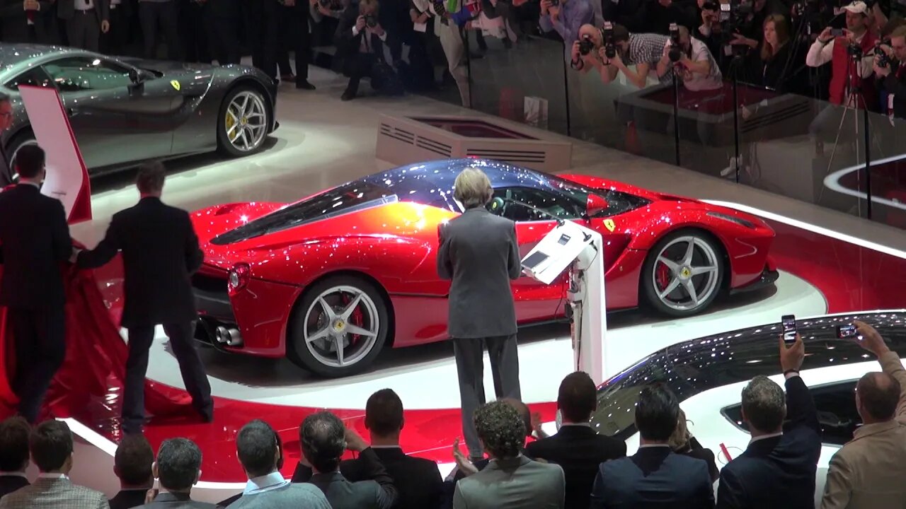 Peak Ferrari? Most EPIC Press Conference LaFerrari with Luca Cordero di Montezemolo. Passion!