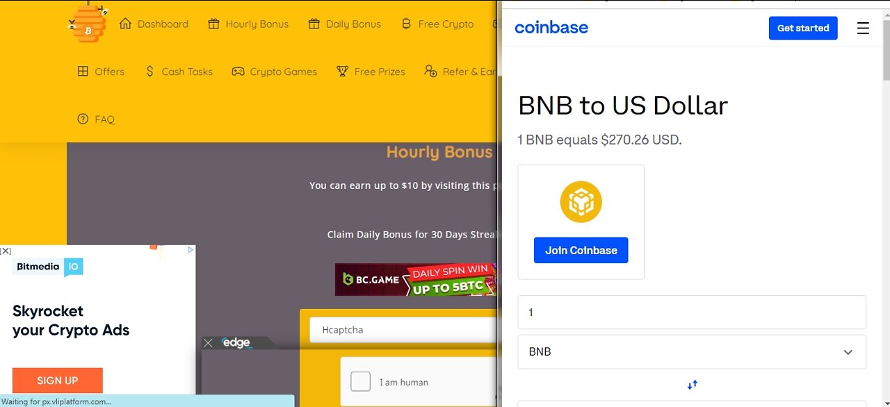 How To Earn Free BNB TOKENS Cryptocurrency At BTC Bunch Every Hour Withdraw Via FaucetPay