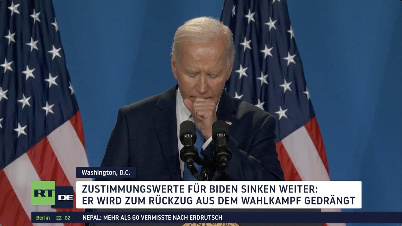 USA: Zustimmungswerte für Biden sinken weiter