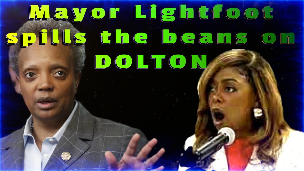 Mayor Lightfoot Spills the Beans on Dolton ((live))