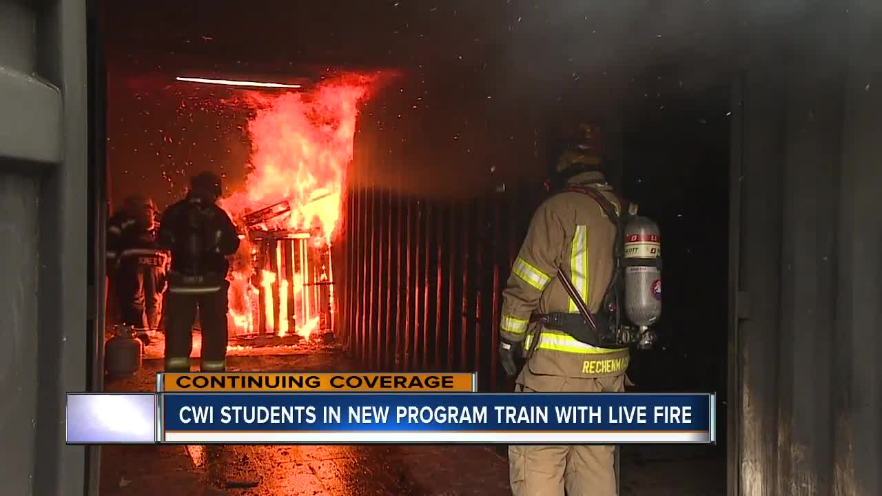 New program has CWI students fighting live fires