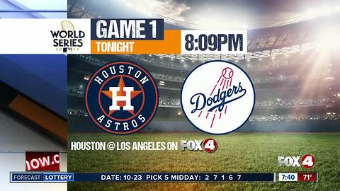 World Series starts tonight on Fox 4