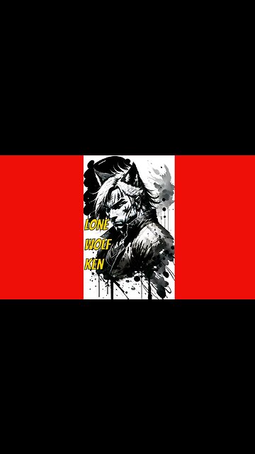 Lone Wolf Ken #furries #speeddrawing #shorts