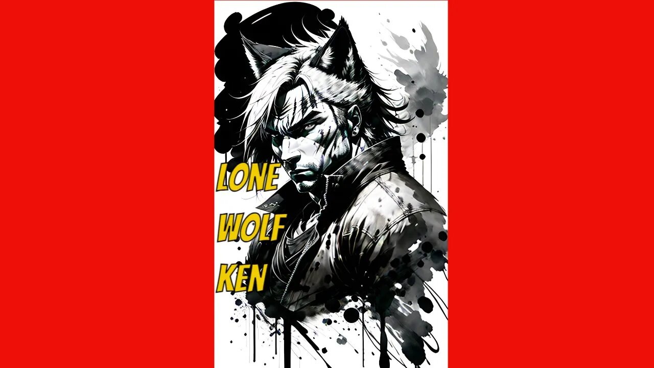 Lone Wolf Ken #furries #speeddrawing #shorts
