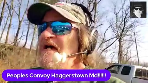 The Power is in our hands. Live from Haggerstown Md THE PEOPLES CONVOY!