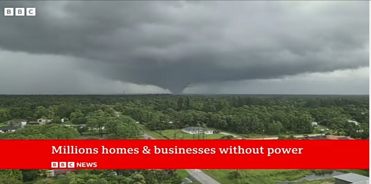 Hurricane Milton : Millions of Homes and Businesses without power | BBC News
