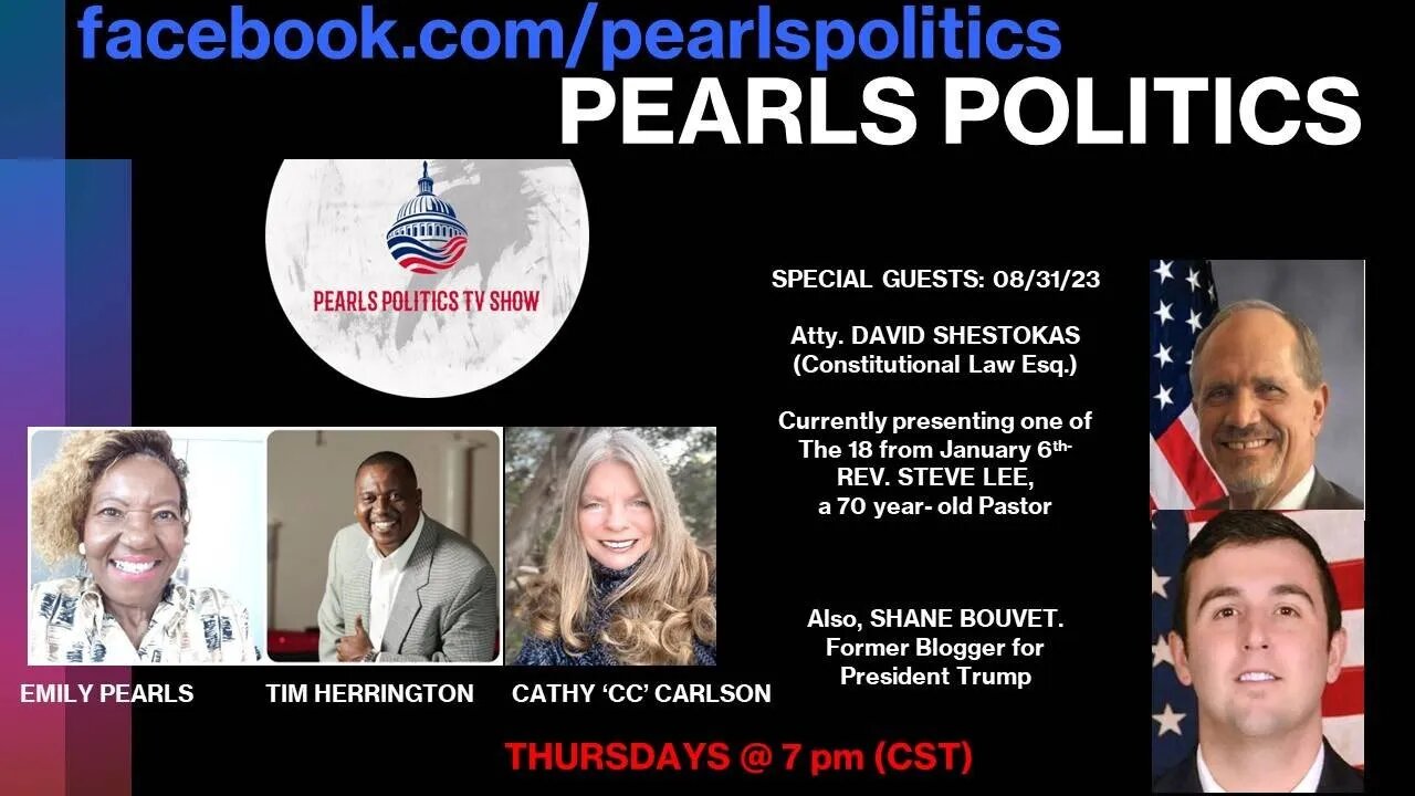 PEARLS POLITICS TV SHOW