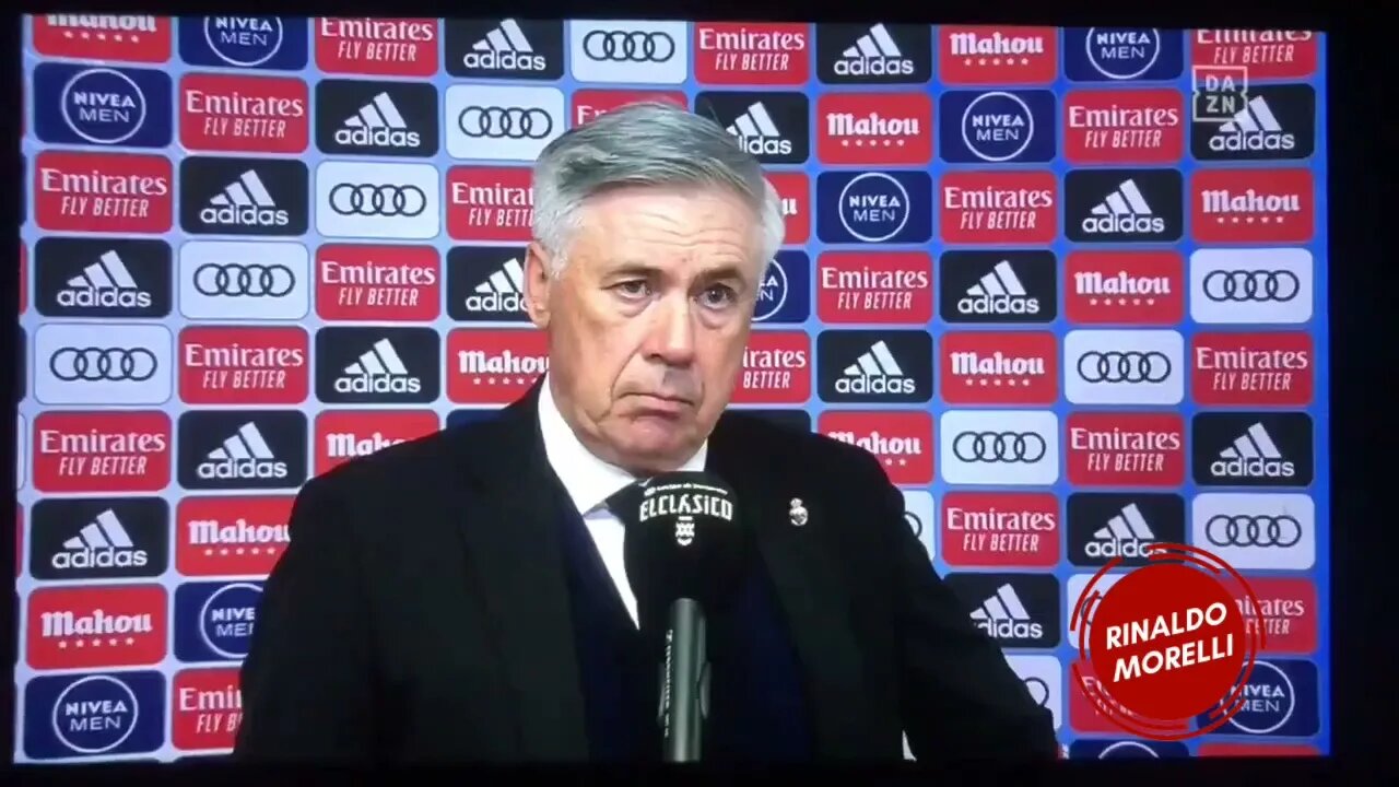 Carlo Ancelotti "Sono Milanista" 21.03.2022