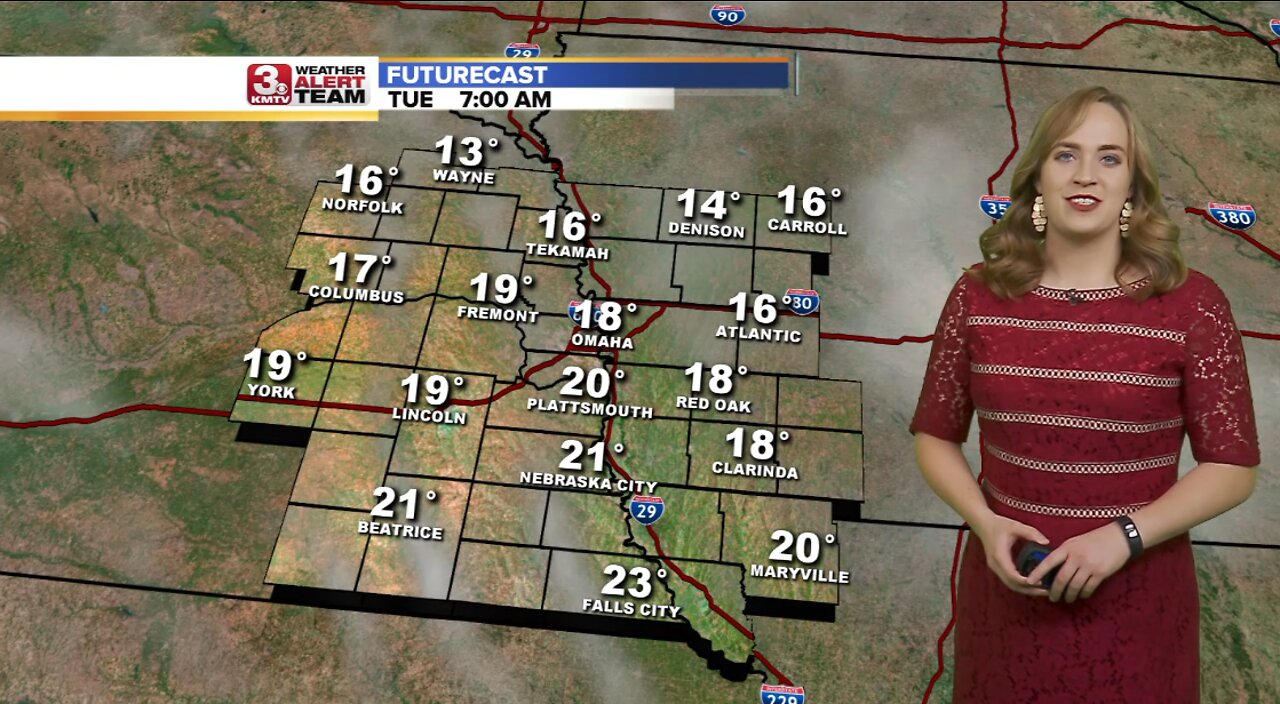 Audra's Tuesday Forecast