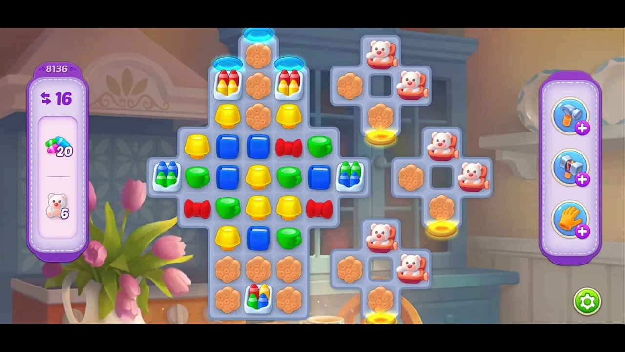 Playrix Homescapes Gameplay Walkthrough Level 8136