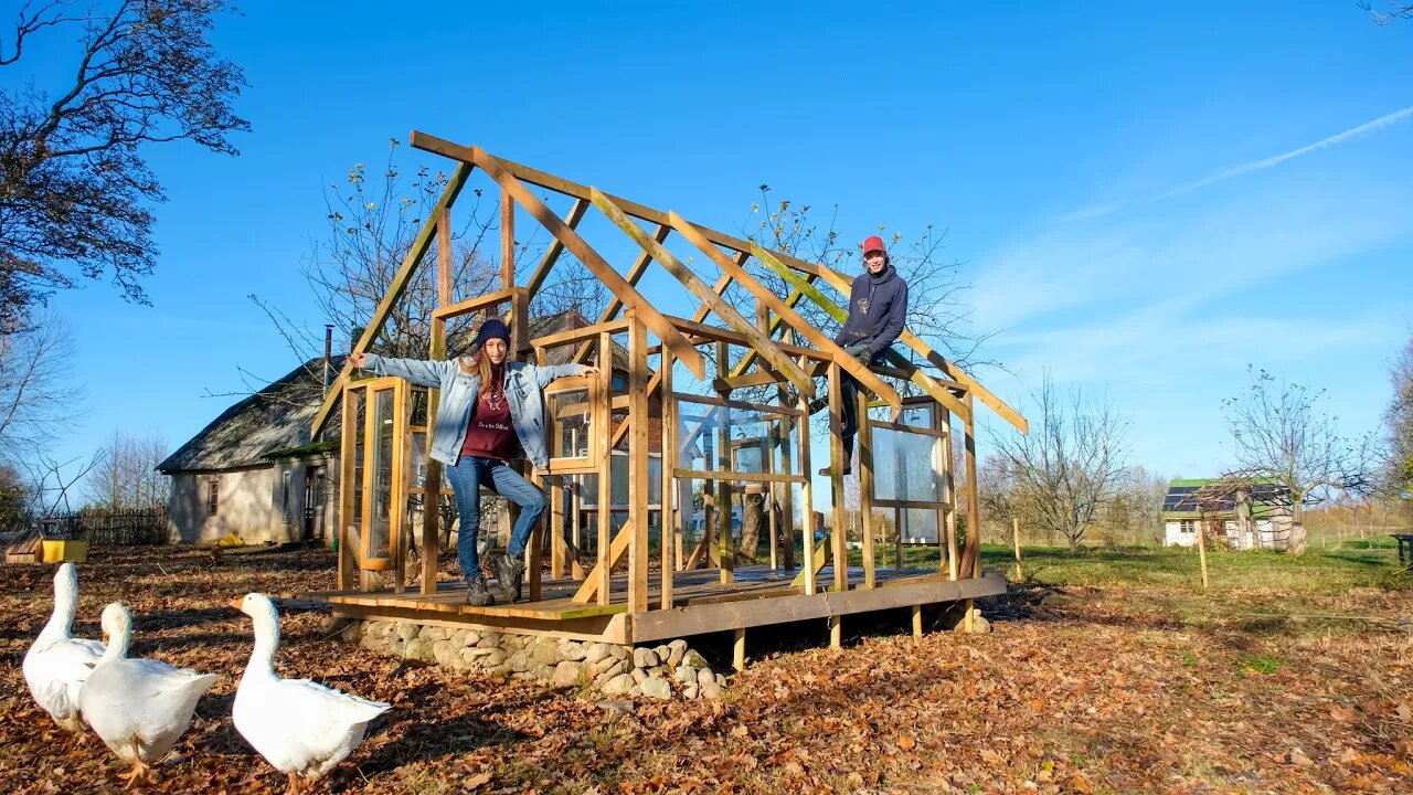 Let's Put Windows in the BIRD COOP (Double Glazed)