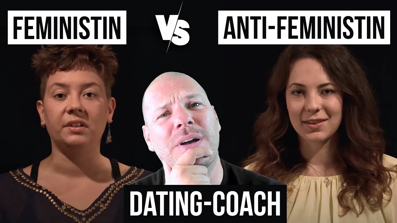 Feministin trifft Anti-Feministin: Datingcoach reagiert!