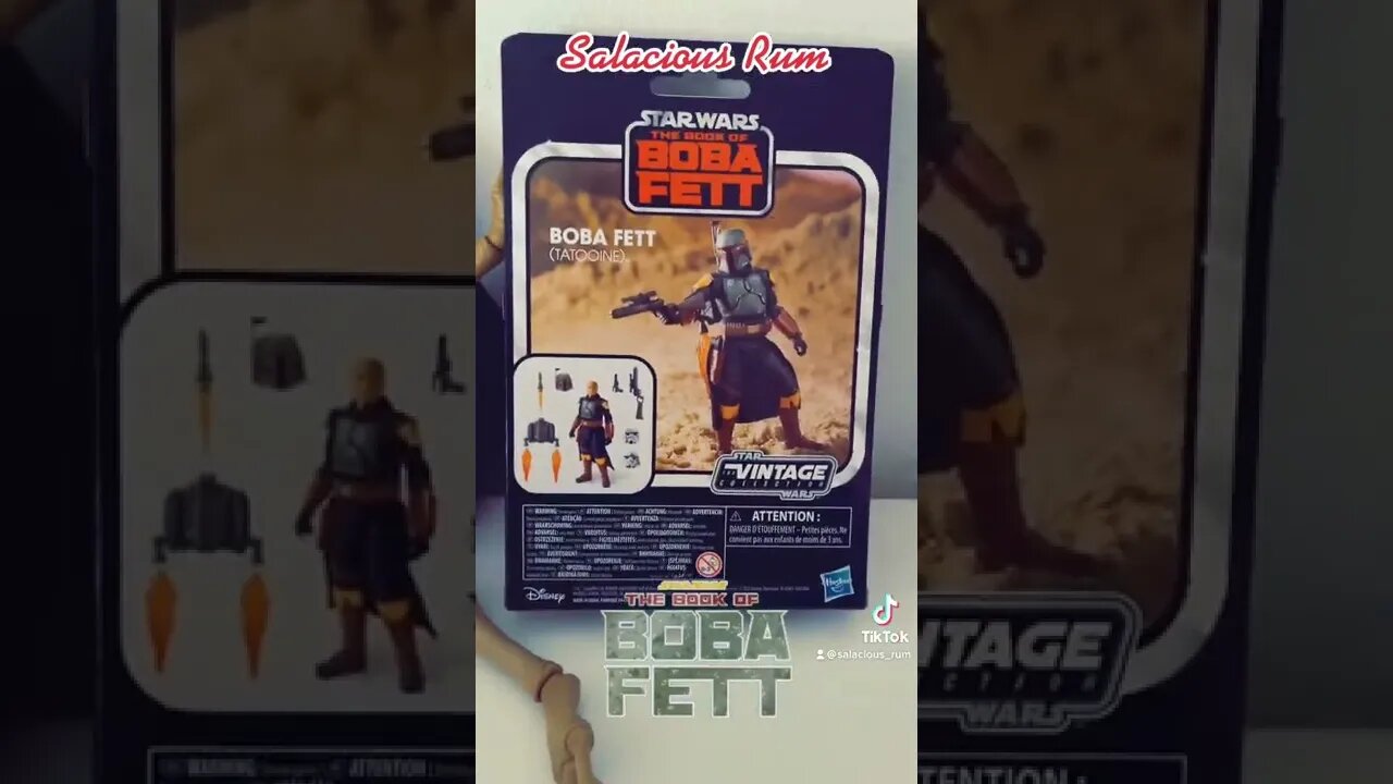 Star Wars: The Vintage Collection - Deluxe Boba Fett (Tatooine) #shorts