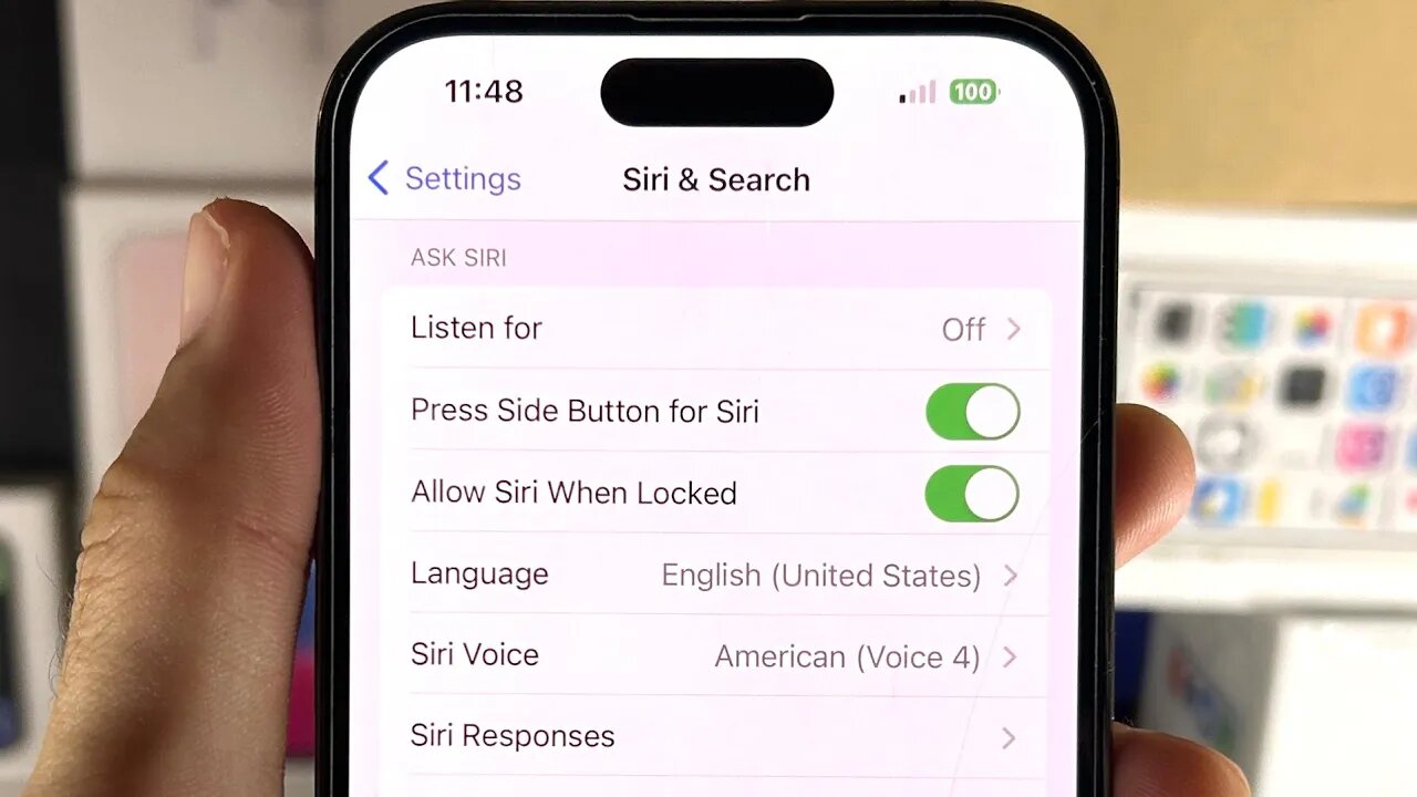 How To Turn On Siri iOS 17