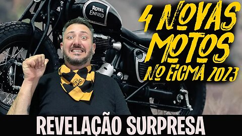 🔥 Revelação SURPRESA: Royal LANÇARÁ 4 NOVAS MOTOS no EICMA 2023