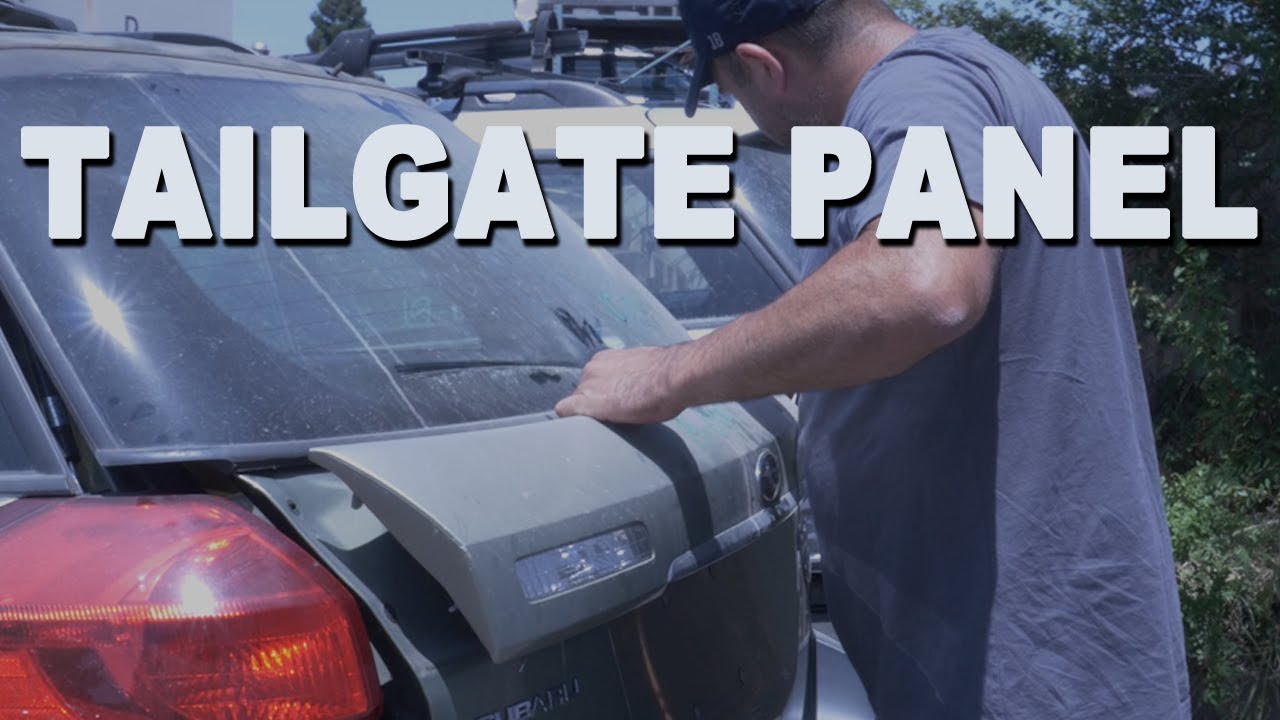 How to Remove a Tailgate Finish Panel - 2006 Subaru Outback