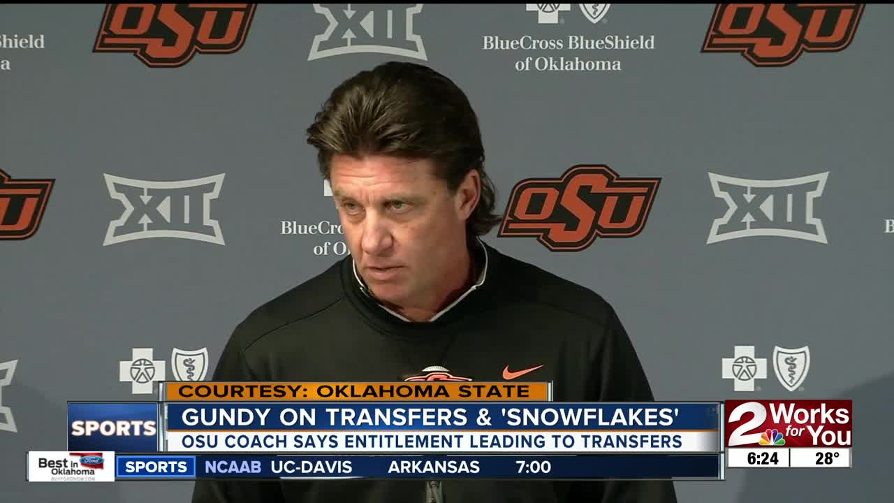 Mike Gundy announces transfer of sophomore safety: 'I'm a firm believer in the snowflake'