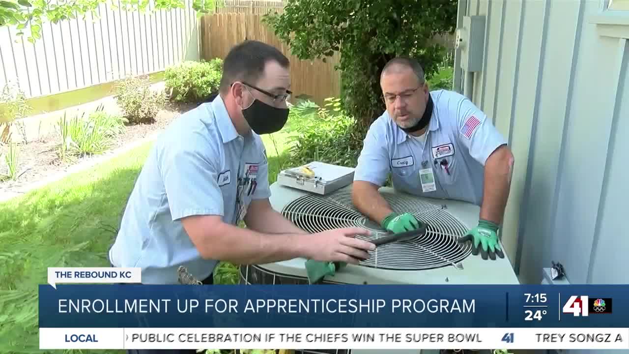 Enrollment up for apprenticeship program