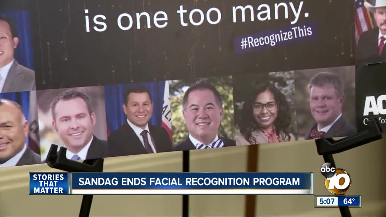 SANDAG ends facial recognition program to comply with CA law