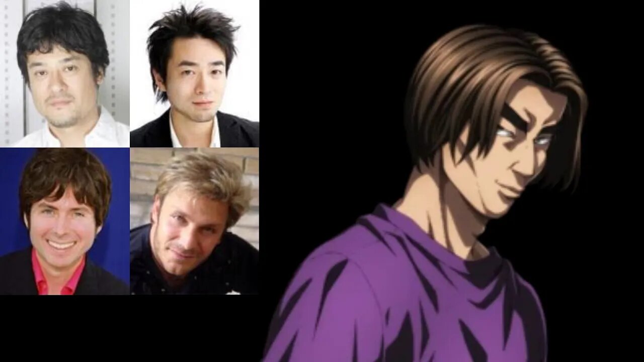 Anime Voice Comparison- Shingo Shoji (Initial D)