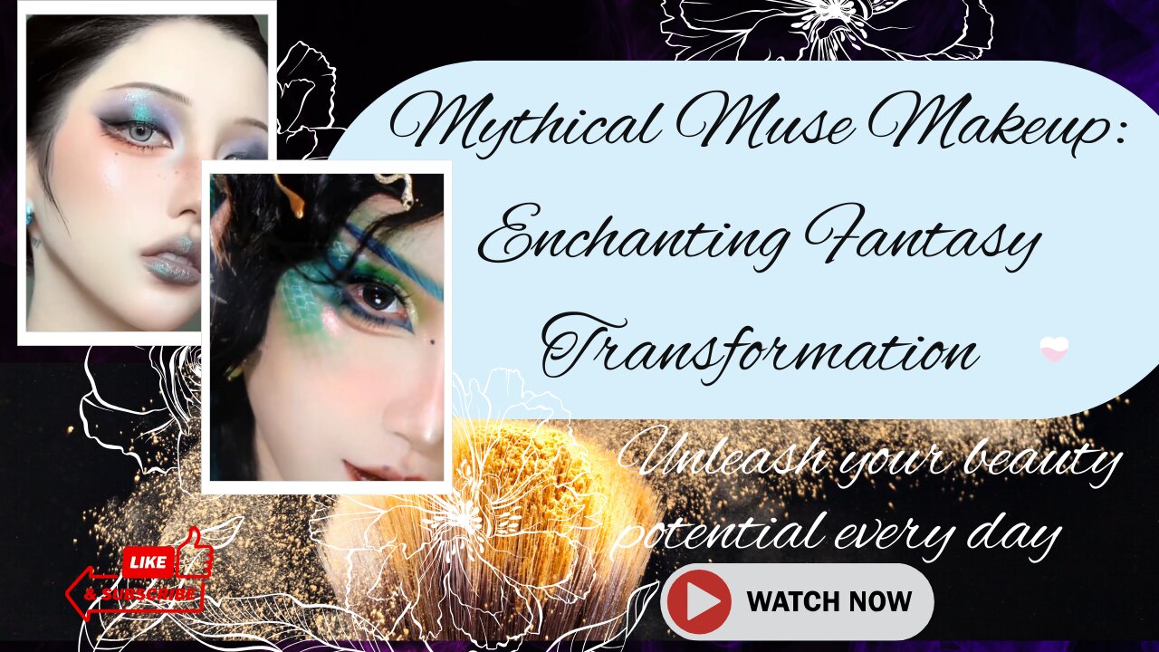 Mythical Muse Makeup: Enchanting Fantasy Transformation!