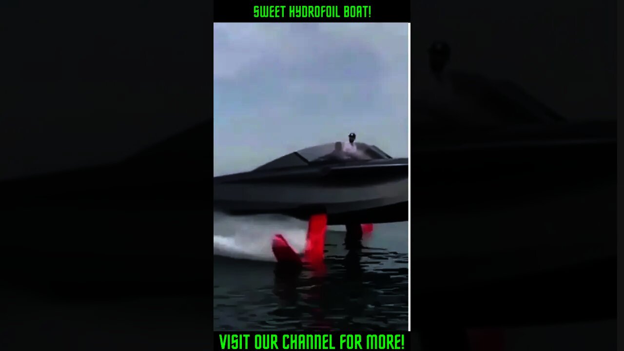 Sweet Hydrofoil Boat #Shorts #viral #Hydrofoil #HydrofoilBoat #HydrofoilBoats