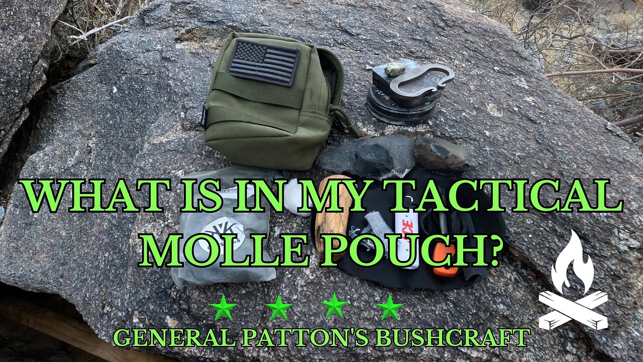 WHAT IS INSIDE MY TACTICAL MOLLE POUCH? GEAR CLOSE-UP
