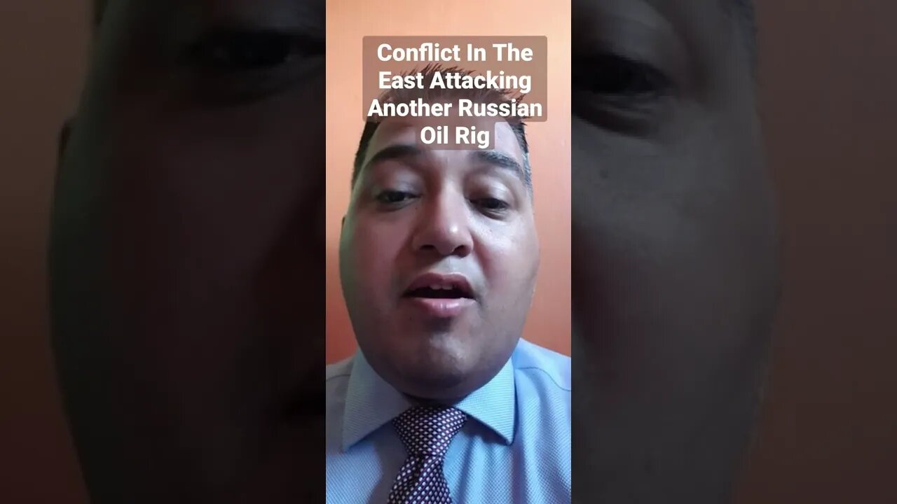 #Conflict In The East #Attacking Another #Russian #Oil #Rig https://t.me/IndependentNewsMediaChat