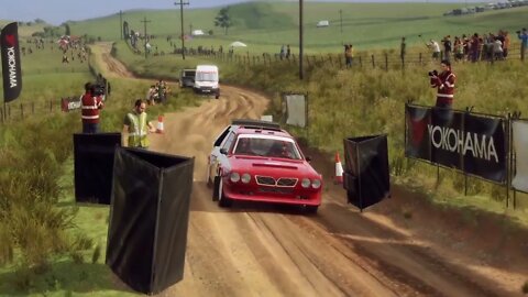 DiRT Rally 2 - Replay - Lancia Delta S4 at Waimarama Sprint Reverse