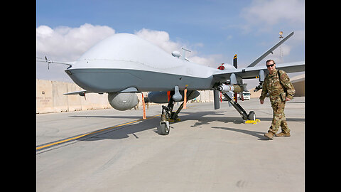 US MQ-9 Reaper drones attacked Yemen at night - Footage released by Houthis