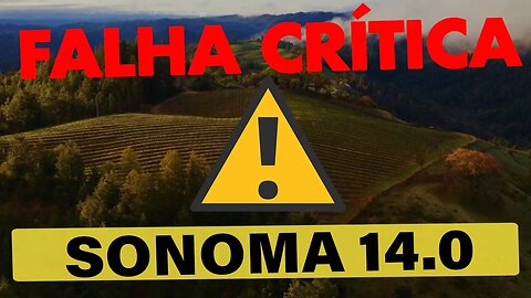 ⚠️🚨 FALHA CRÍTICA MacOS SONOMA 14.0 RC 👉 SEUS DADOS EM RISCO 😱😱