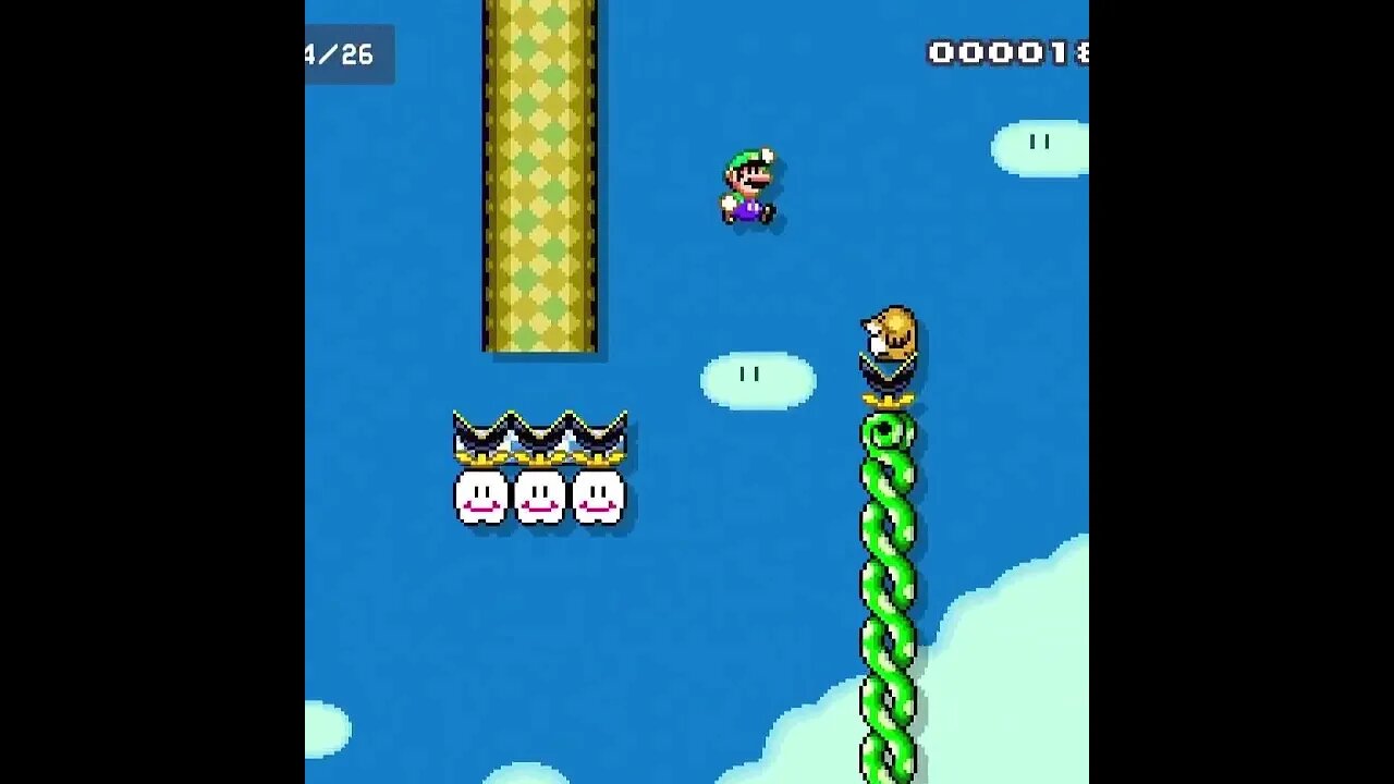 Kaizogirisu Lite B Day clip #mariomaker2 #nintendo #smm2