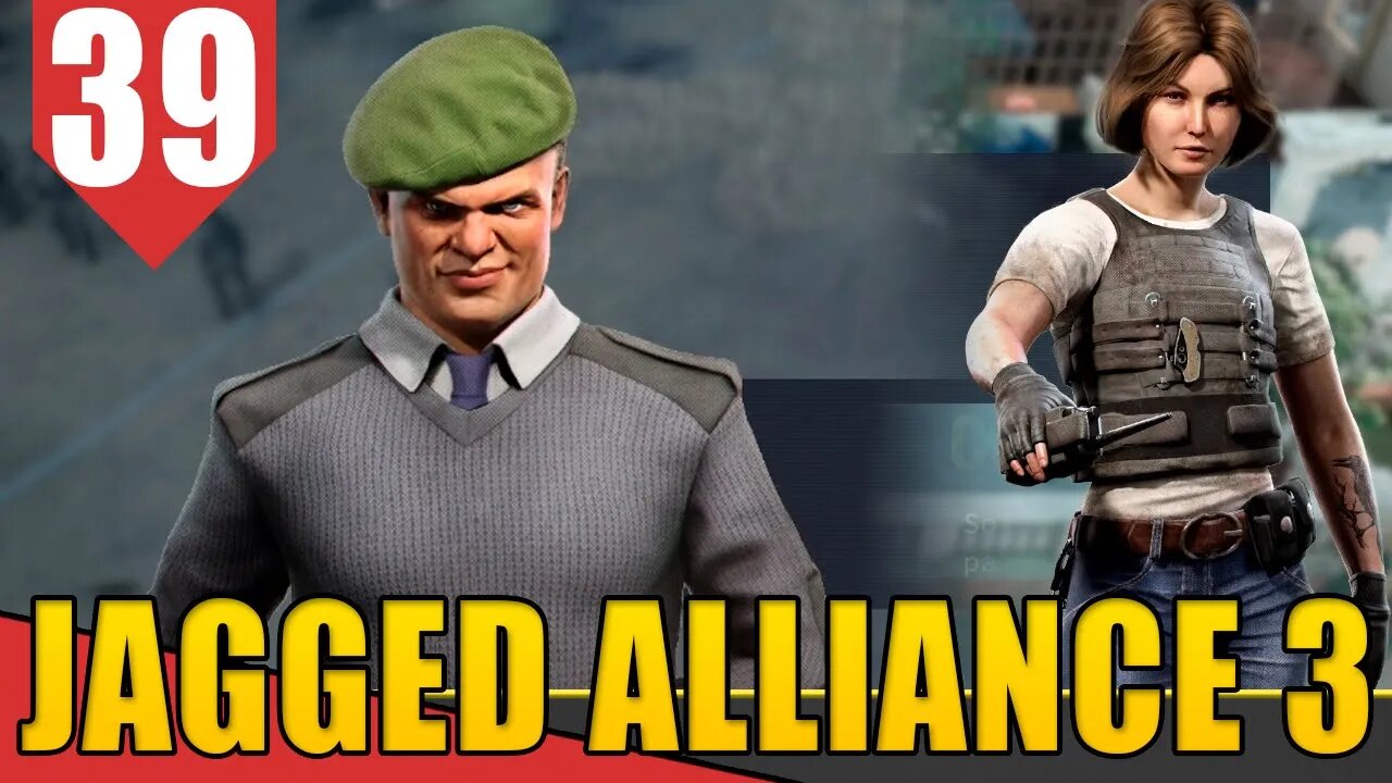 CRIMES de GUERRA e PLOT TWIST - Jagged Alliance 3 #39 [Gameplay PT-BR]