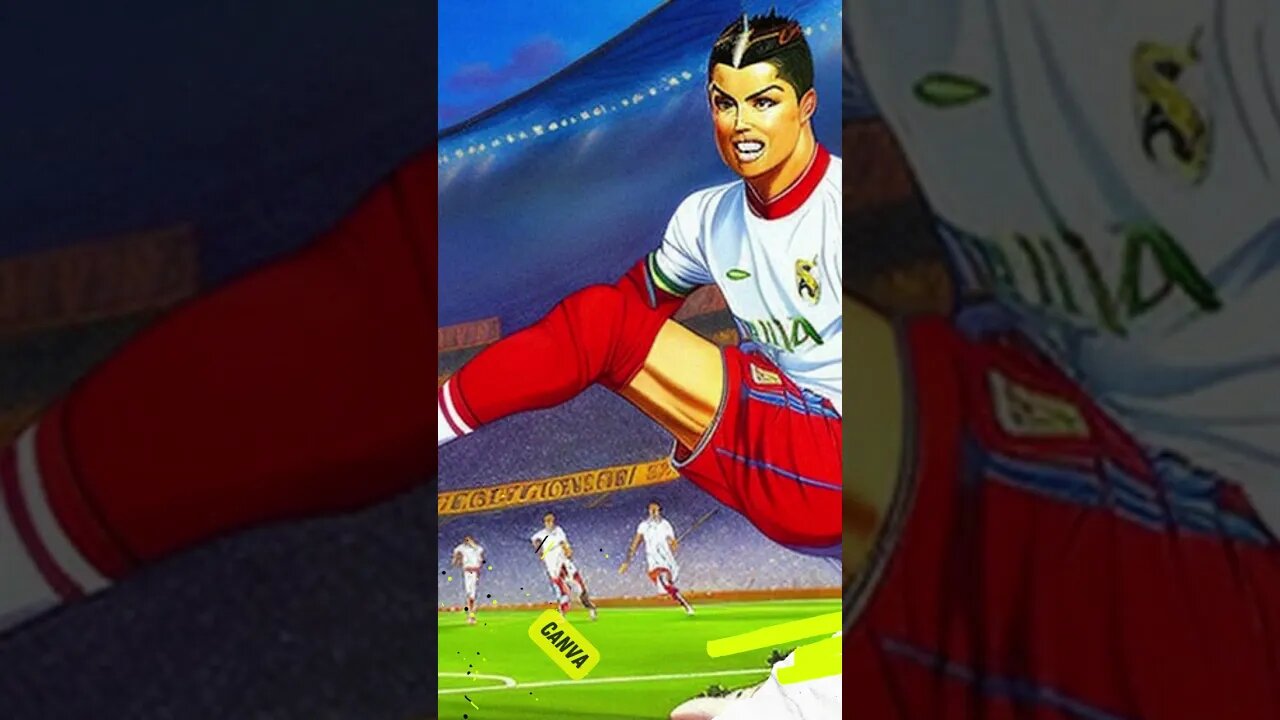 Create Art Like Ronaldo: Mind-Blowing Experience 🤩😁 #ronaldo #viral #shorts #cr7 #popart @tvasart