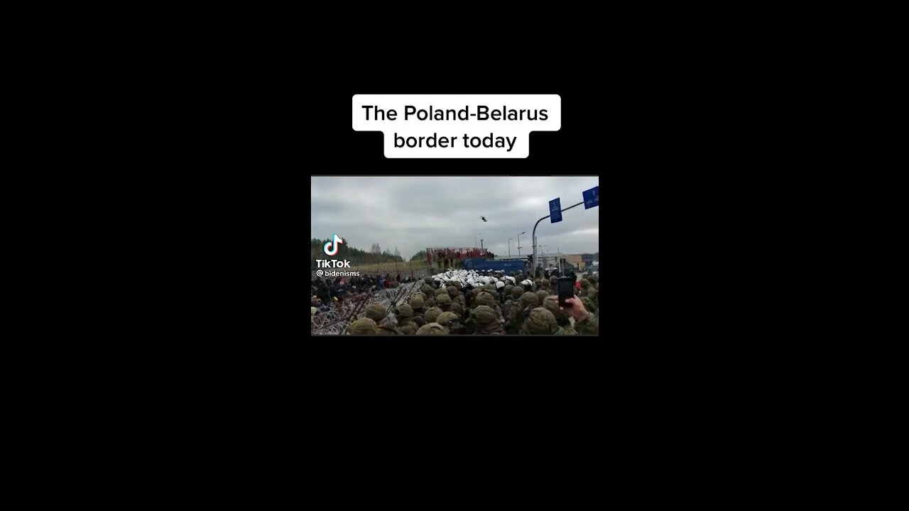 POLAND BELARUS BORDER. DEFENDING THEIR SOVERIGNTY