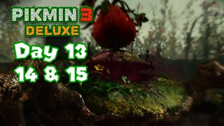 Pikmin 3 Deluxe - Day 13/14/15 - Quaggled Mireclops Boss Fight